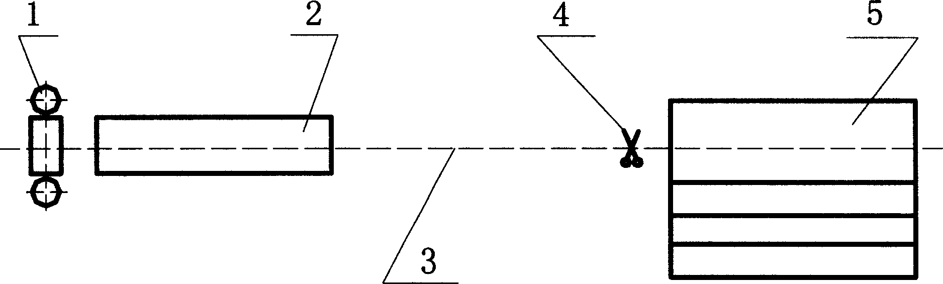 Controlled cooling method after H-shape steel rolling