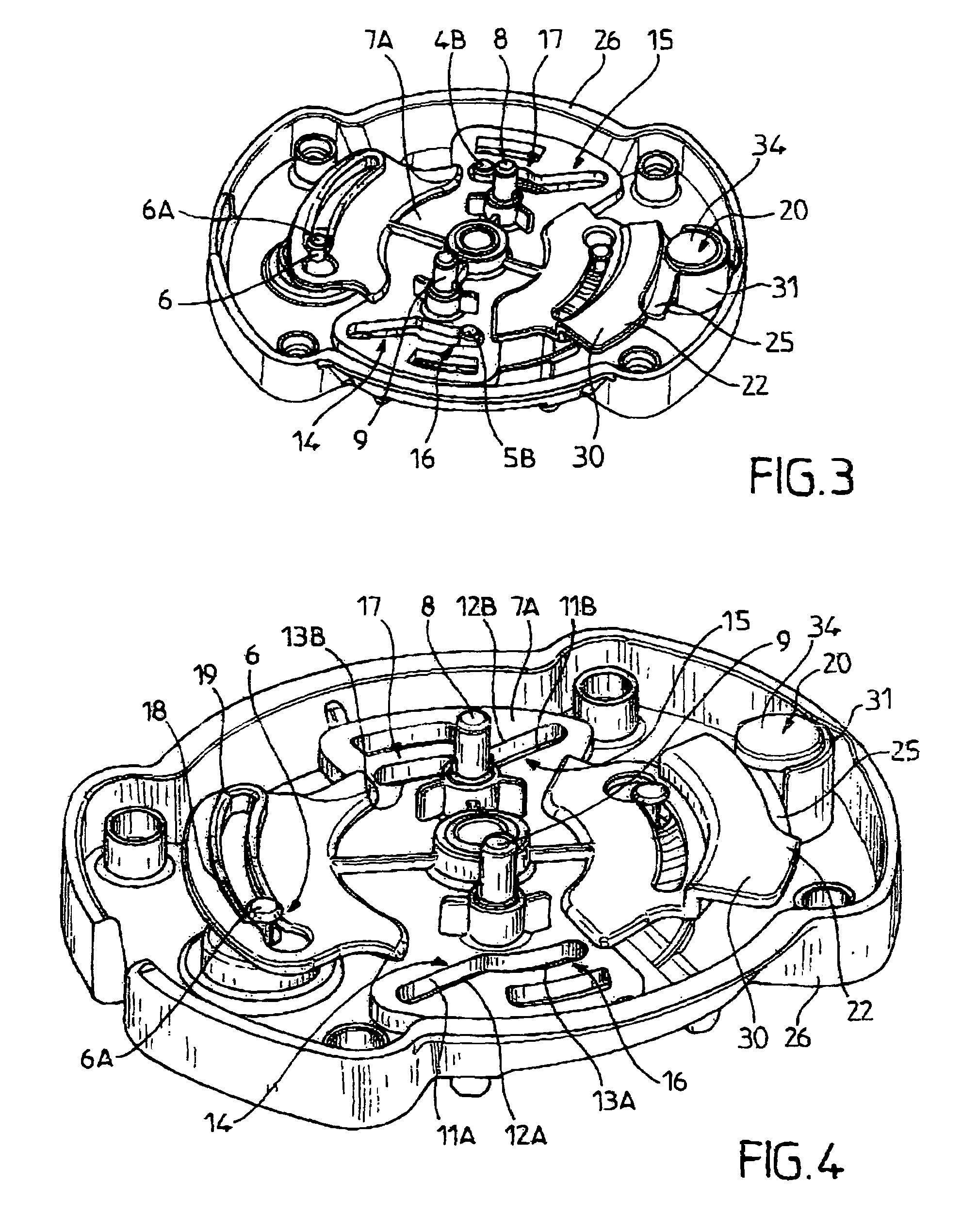 Pressure-cooking appliance including opening safety means