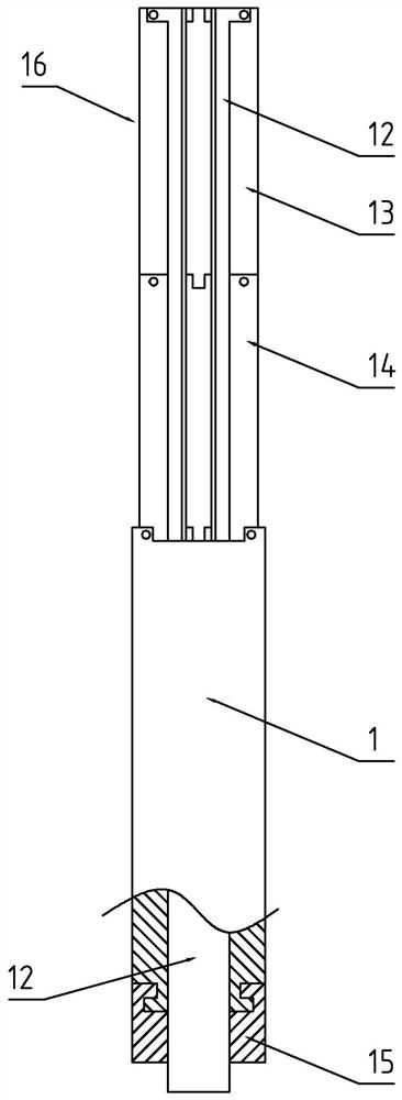 A minimally invasive reduction device for tibial plateau collapsed fracture fragments