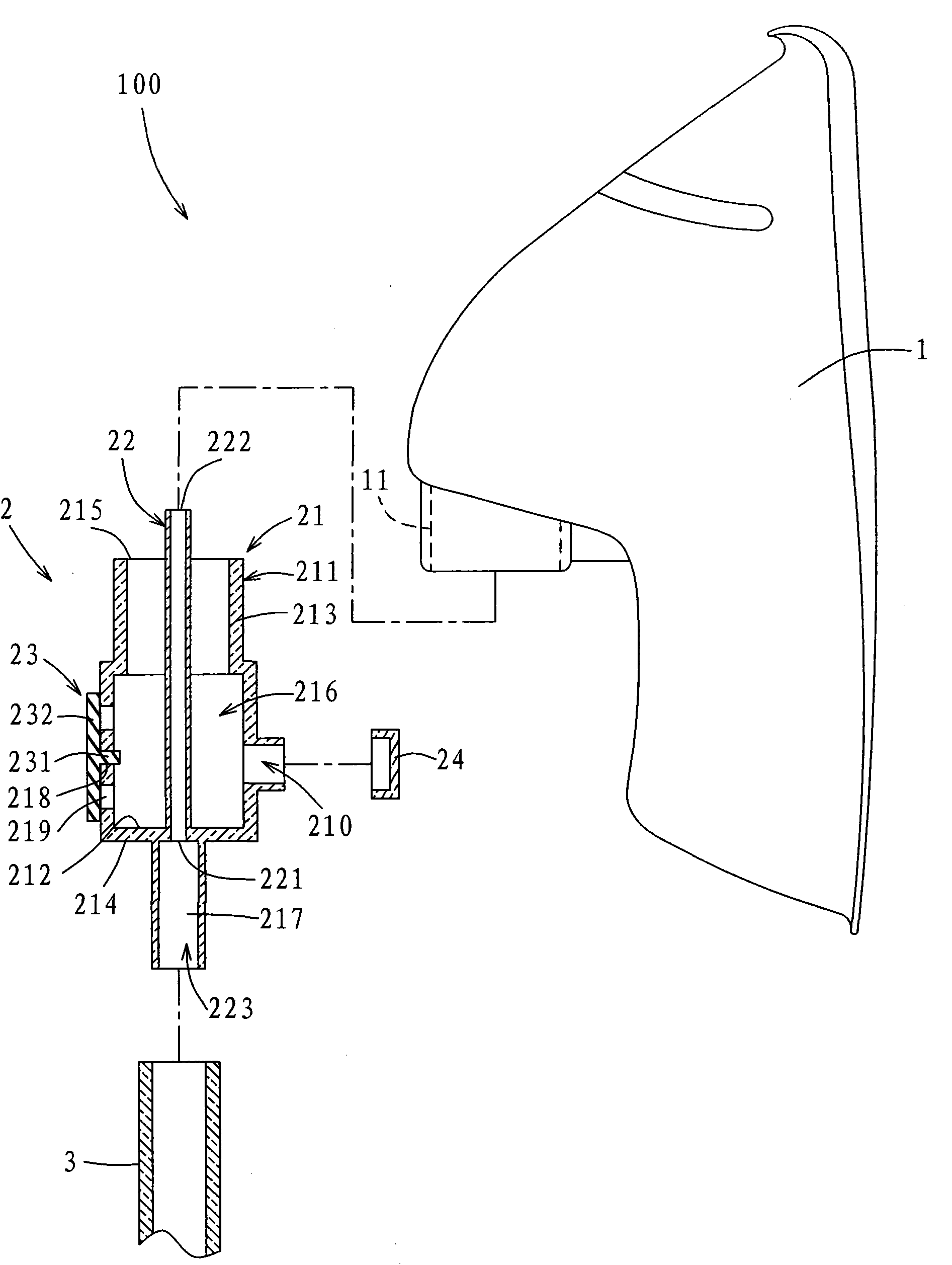 Air delivery pipe of breathing mask and breathing mask