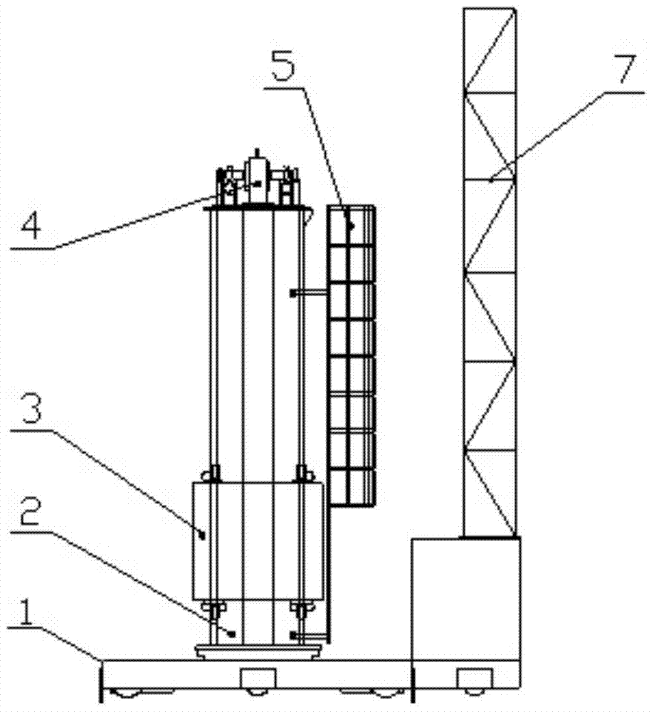 Welding machine for box beam