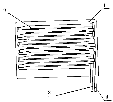 Microchannel plate type evaporator