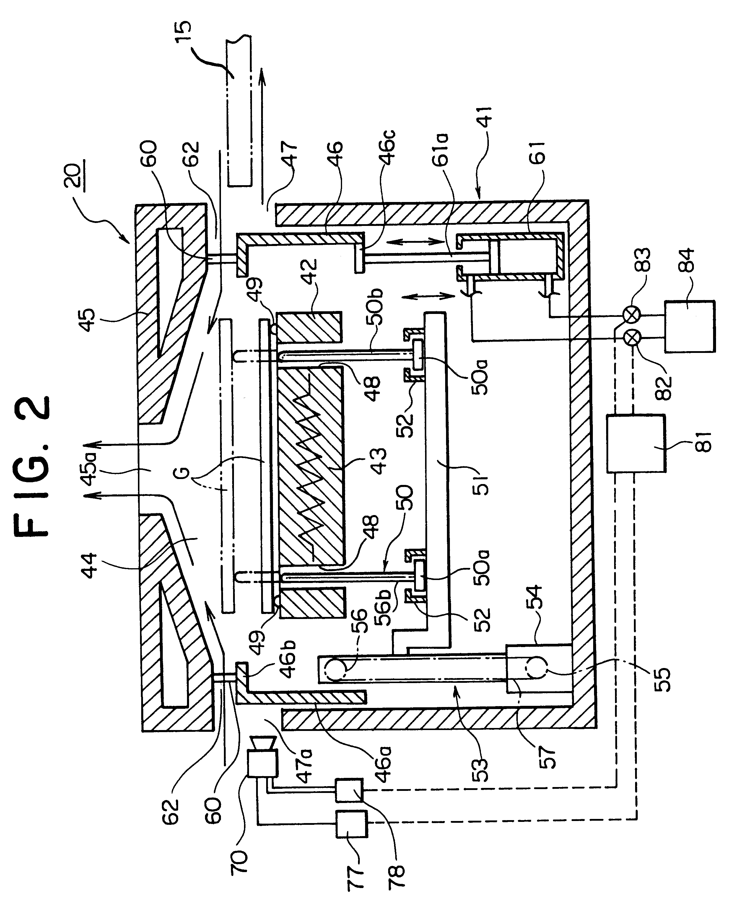 Processing apparatus and a processing method