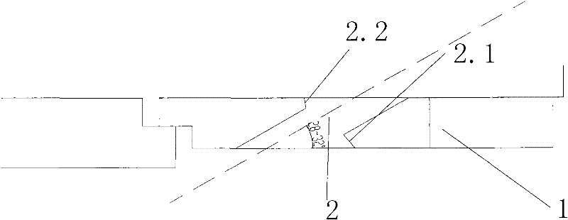 Side burning device structure of float glass smelting kiln