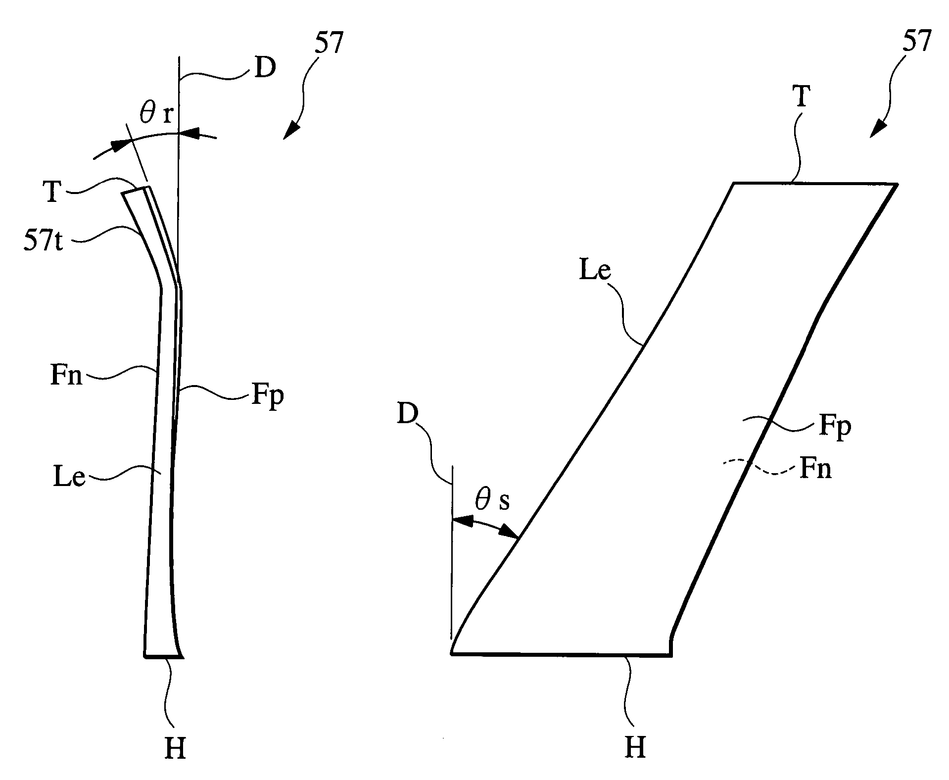 Reduced noise aircraft stator vane