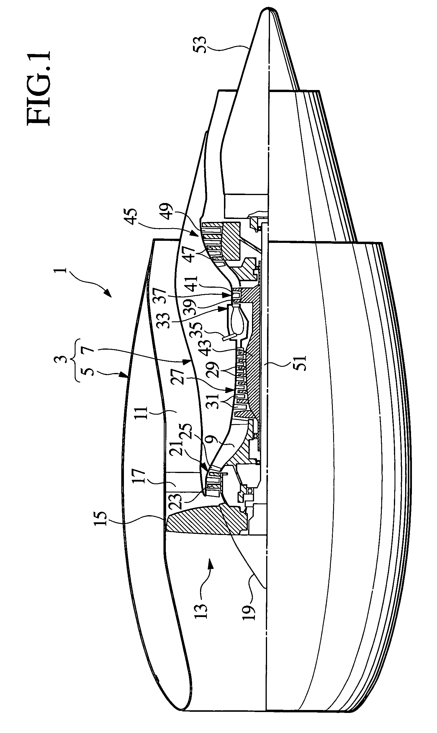 Reduced noise aircraft stator vane