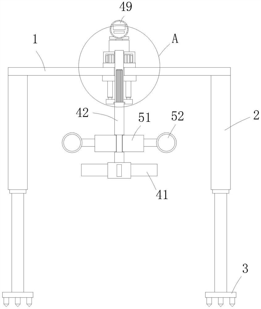 A flow rate detector for water conservancy measurement