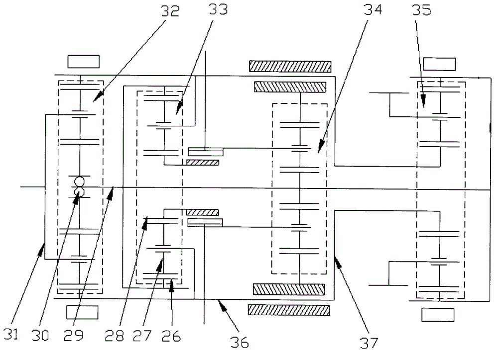 Permanent magnet flexible locking and controlling continuously variable transmission system