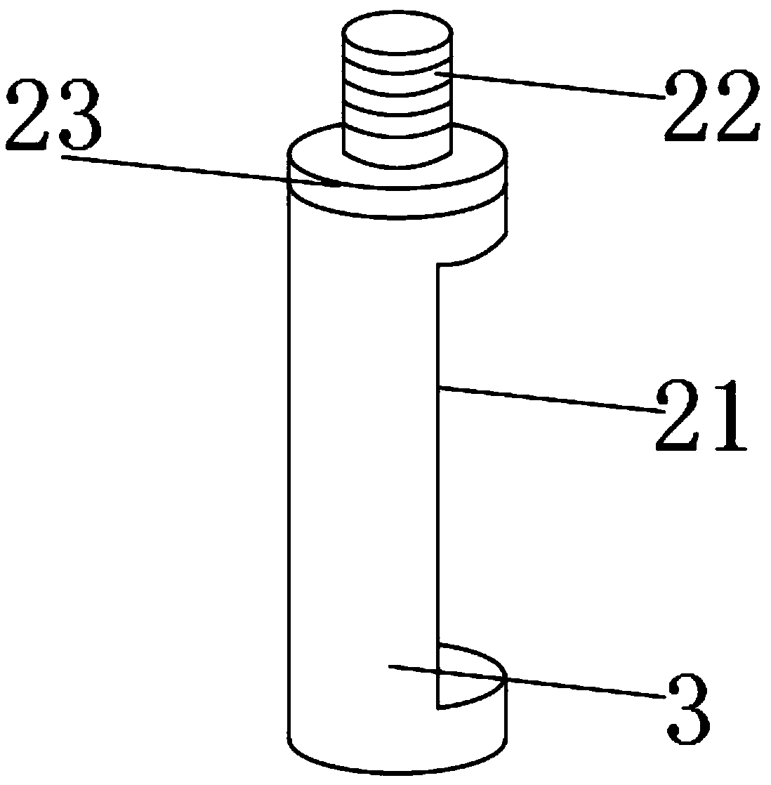 Electronic product self-timer fixing tool with mirror surface imaging structure