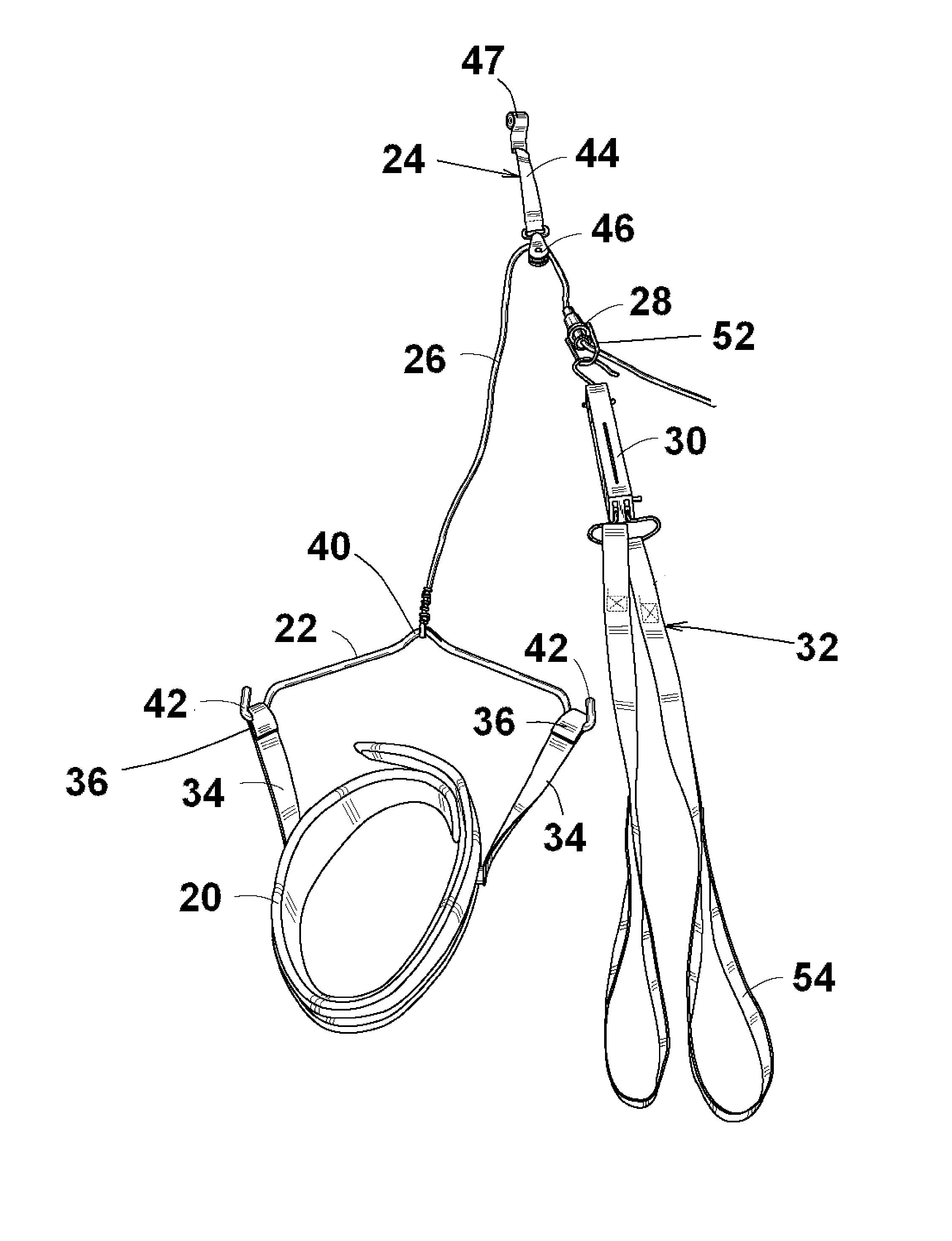 Cervical traction assembly with sensory feedback