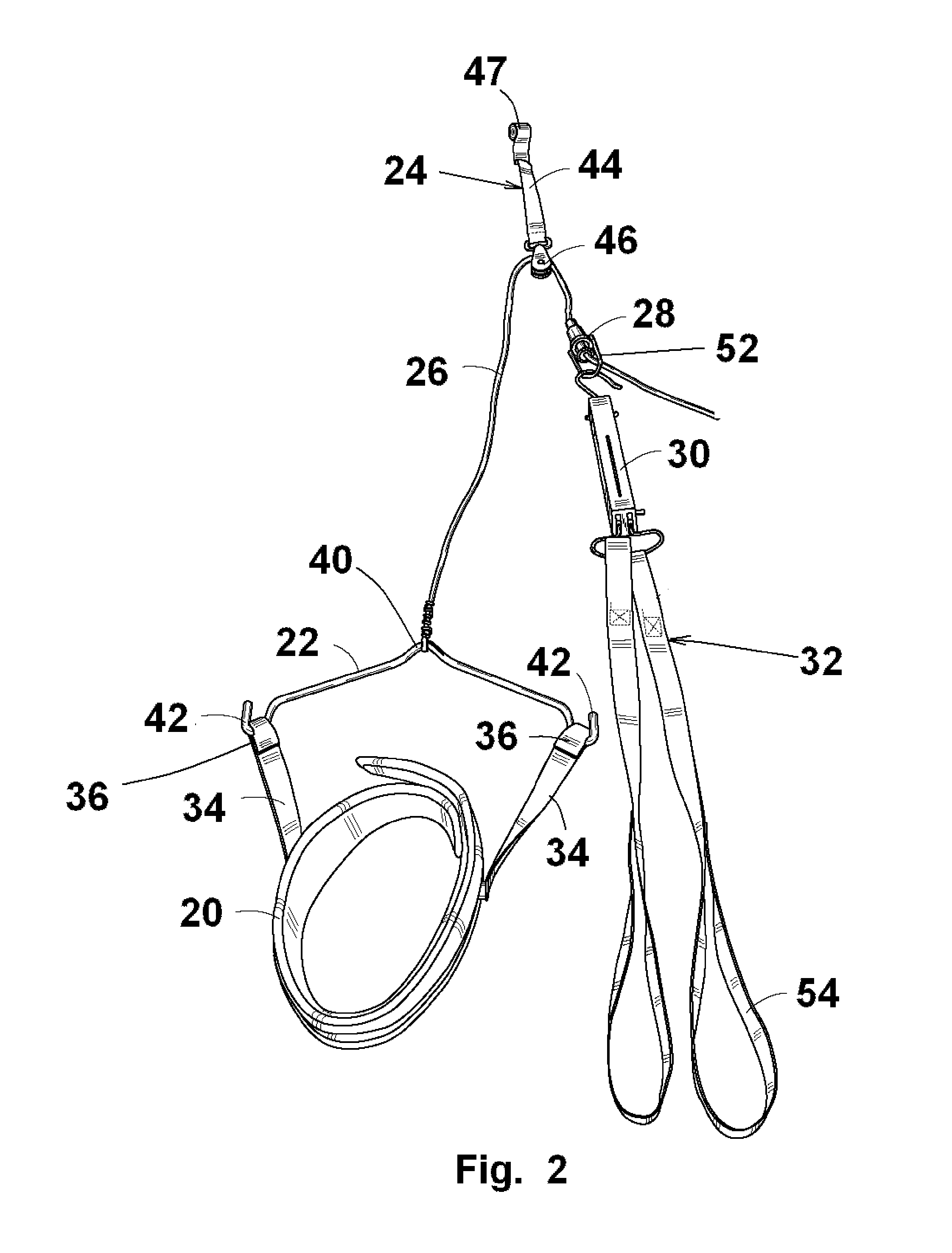 Cervical traction assembly with sensory feedback