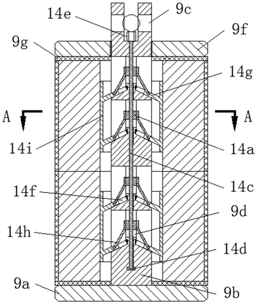 Copper foil roll vacuum storage box facilitating batched taking and placing