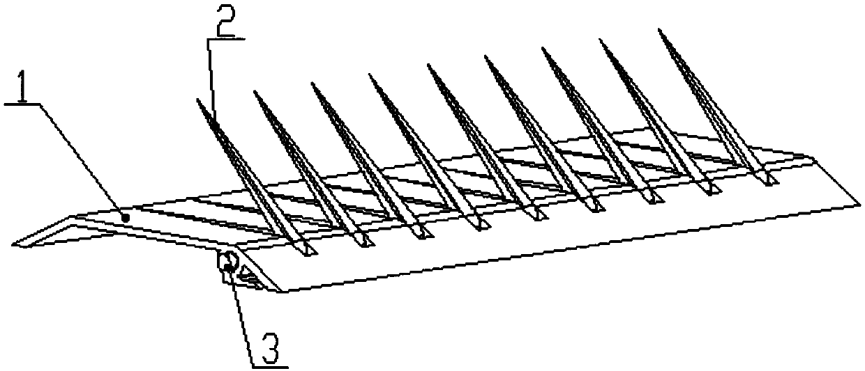 A passive tire breaker that can be deployed temporarily