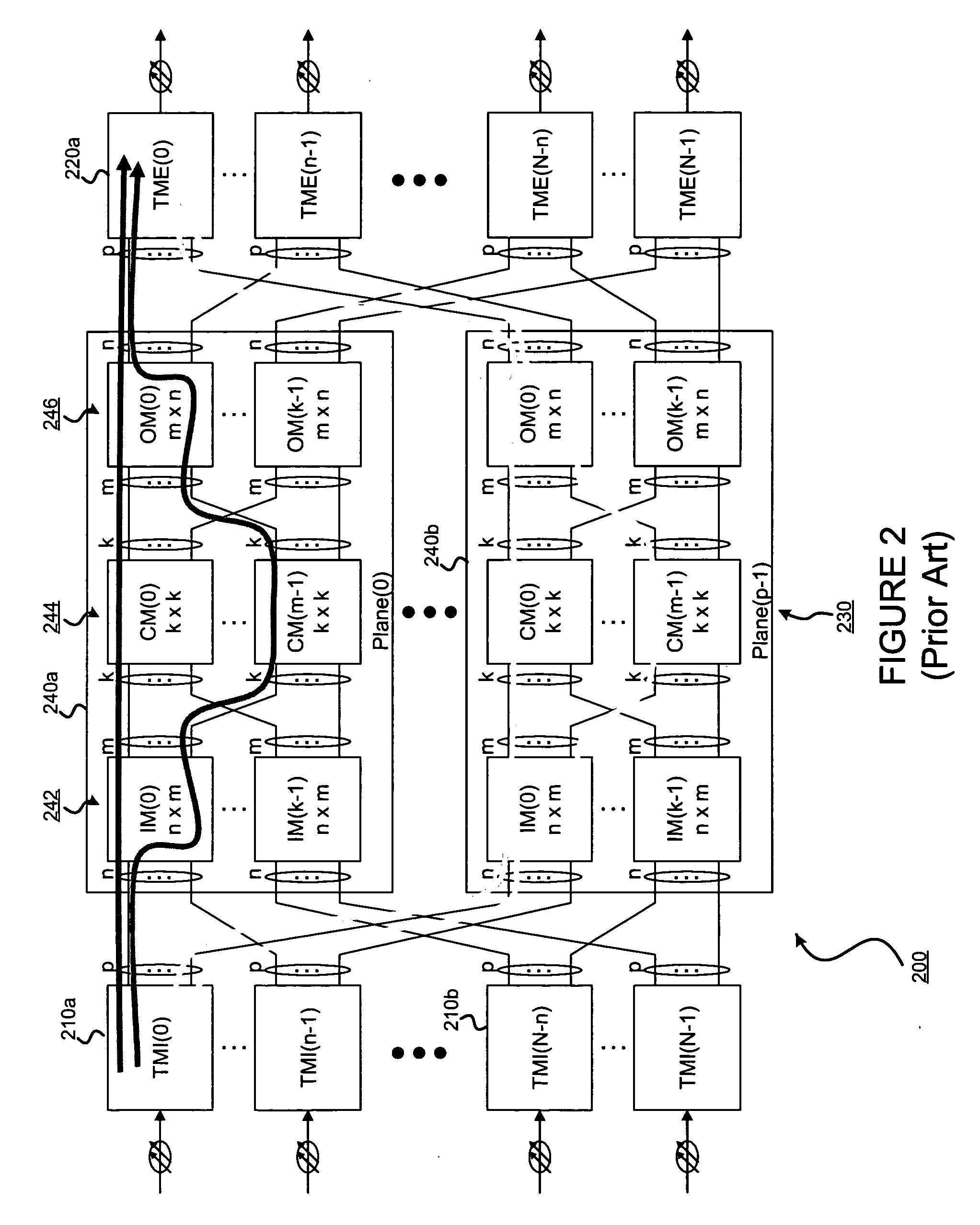 Maintaining packet sequence using cell flow control