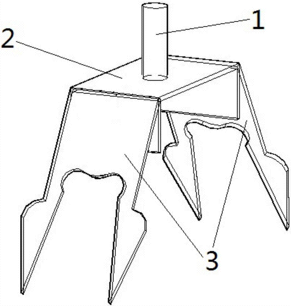 Hexagonal screw clamping tool for mounting air conditioner