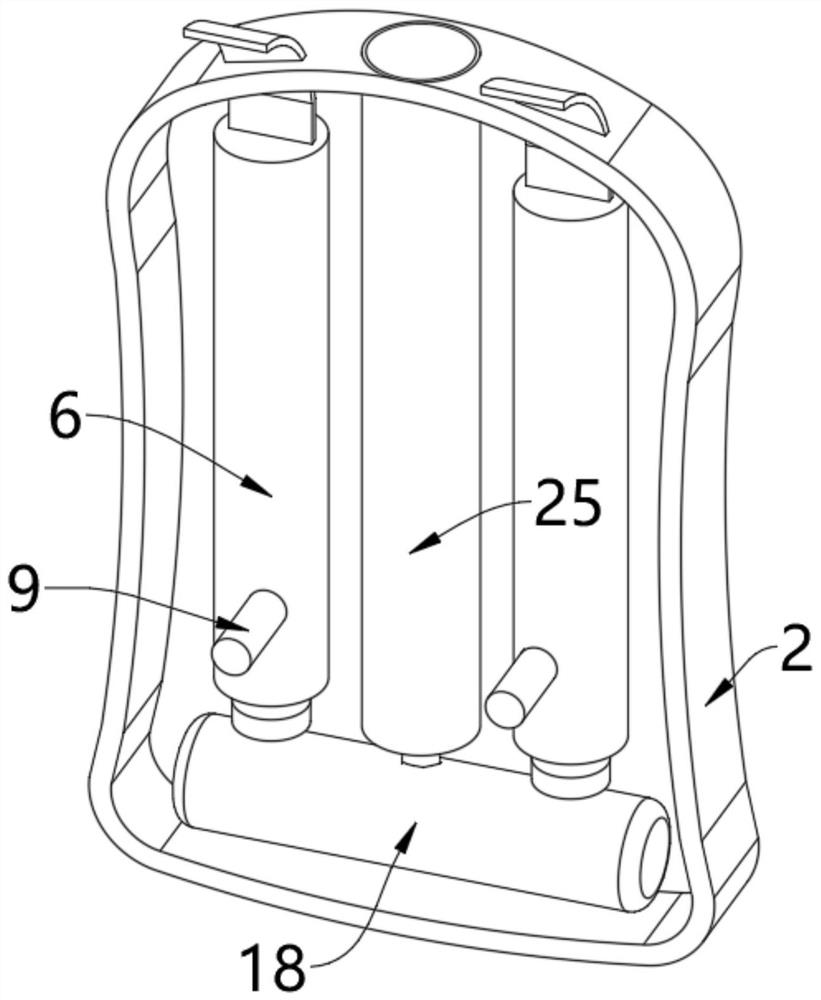 Portable schoolbag for study travel