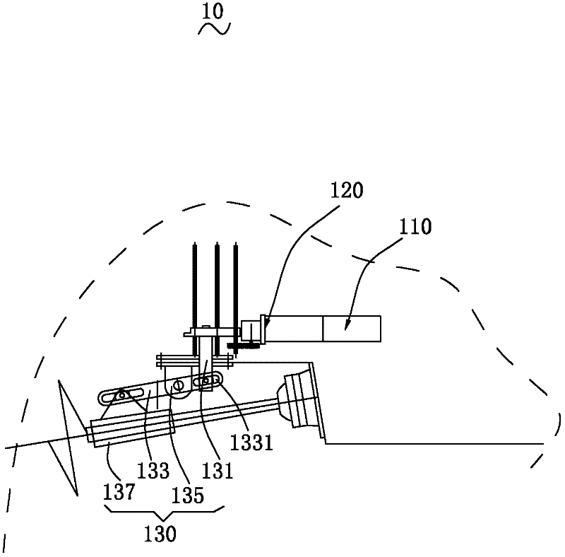 Electric lifting control module surface paddle driving system and ship