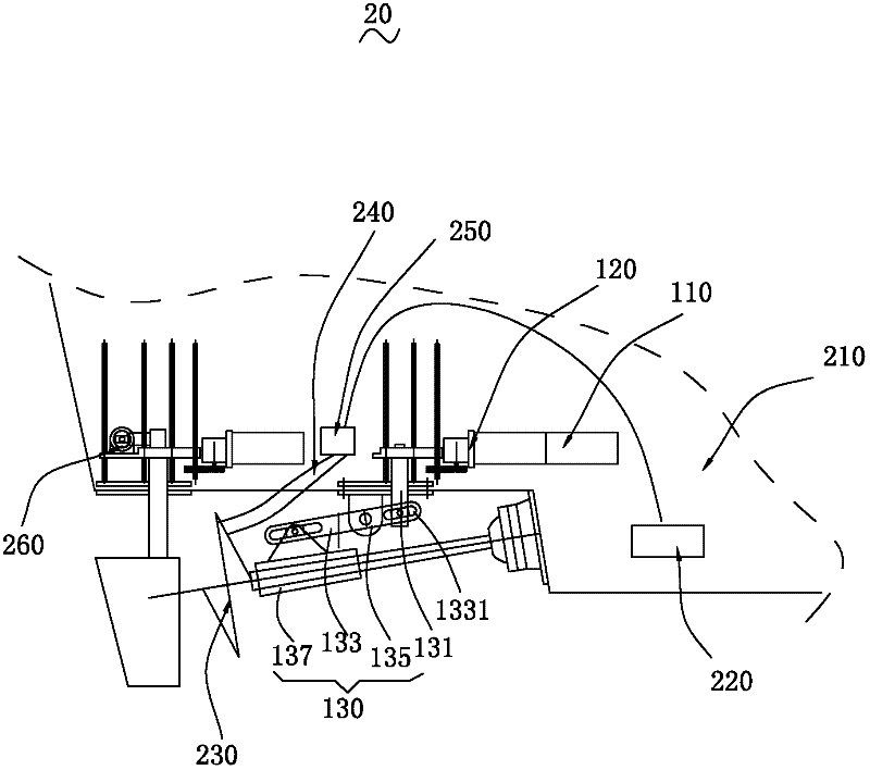 Electric lifting control module surface paddle driving system and ship