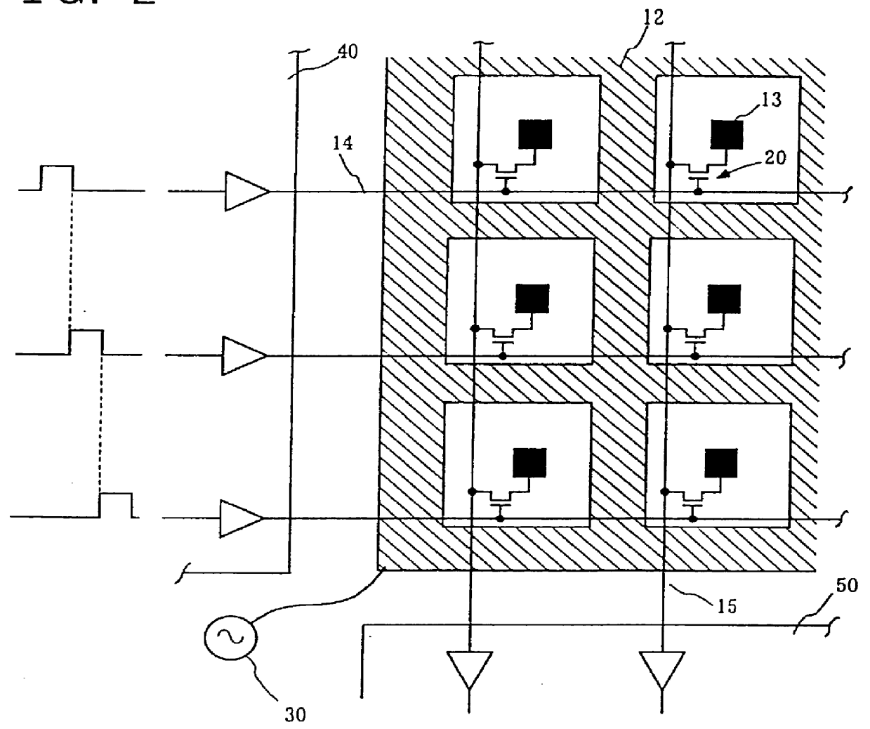 Fingerprint image entry device of electrostatic capacitance sensing type