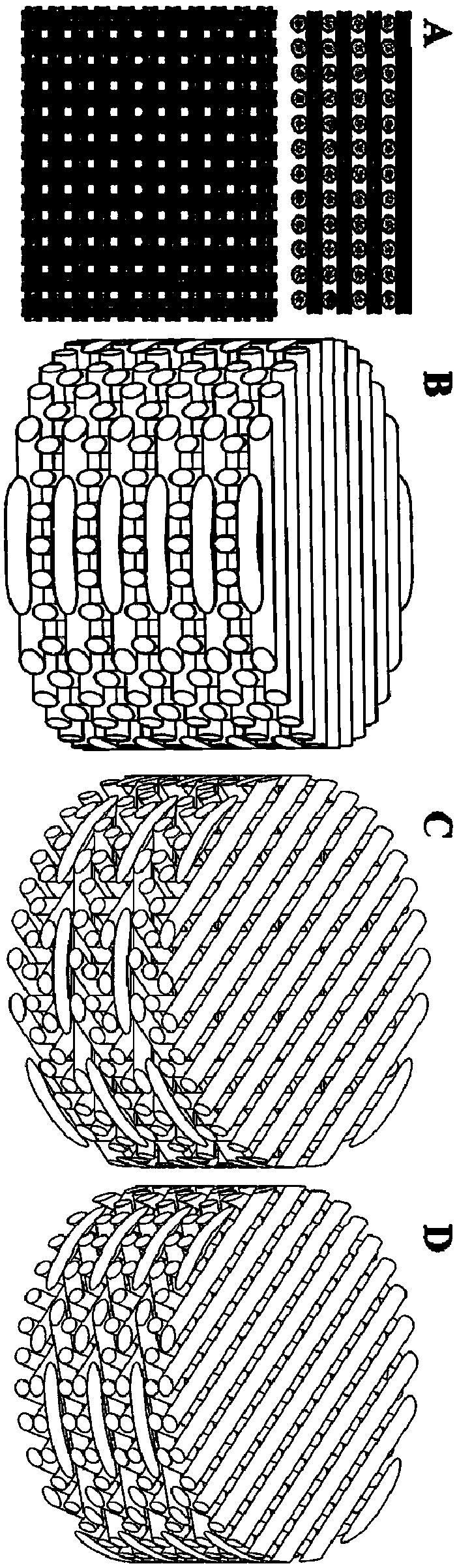 3D-printing PCL-PMMA-vancomycin anti-infection bone scaffold, and preparation method and application thereof