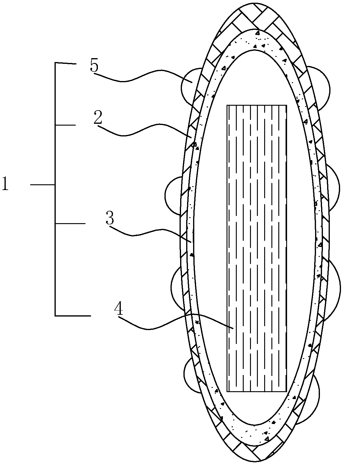 A soft soil foundation treatment method