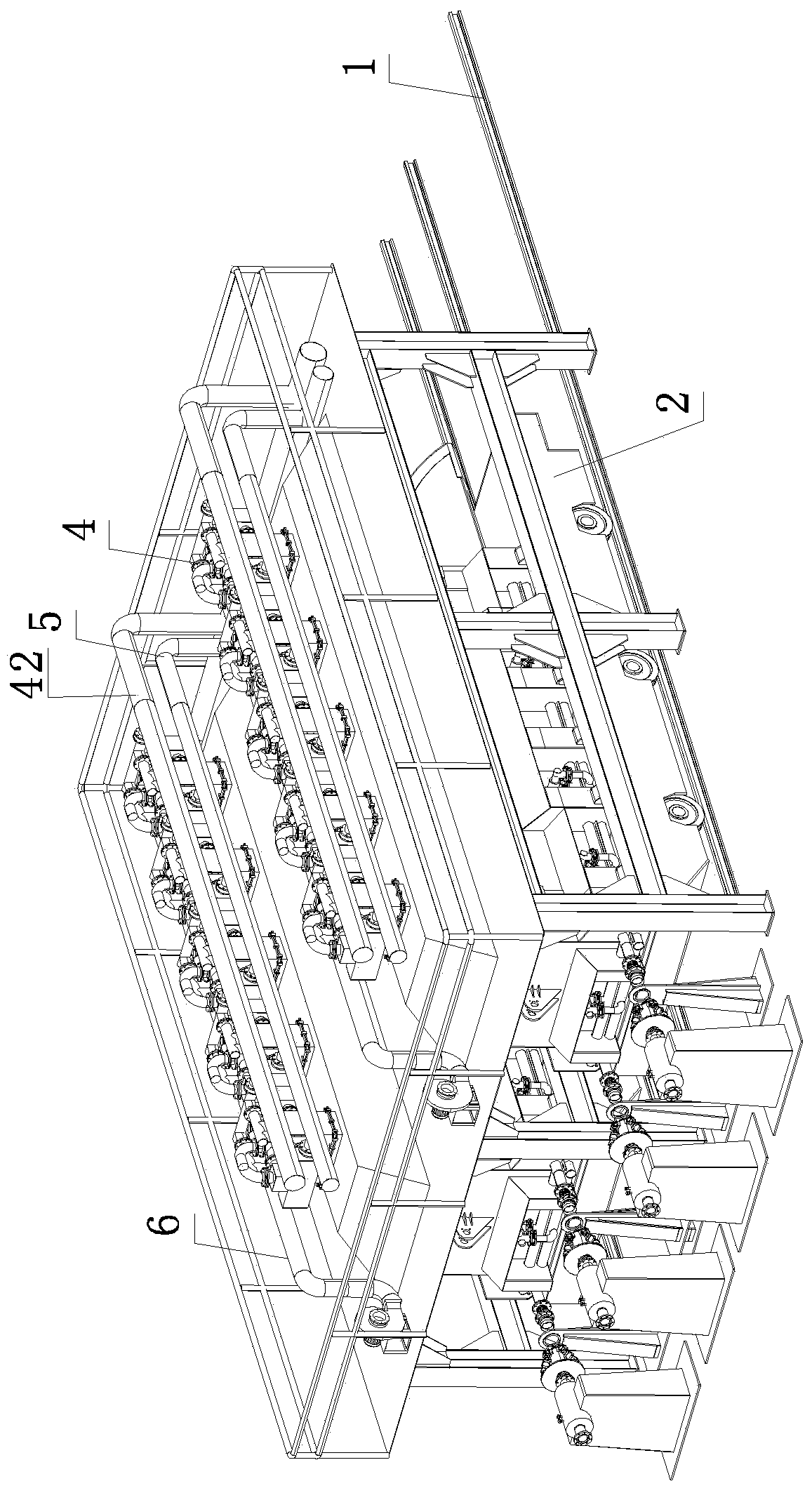 Steel scrap baking system