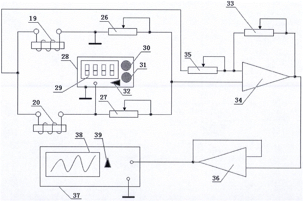 Experimental device and experimental method for measuring Young modulus with simple harmonic vibration beam bending method