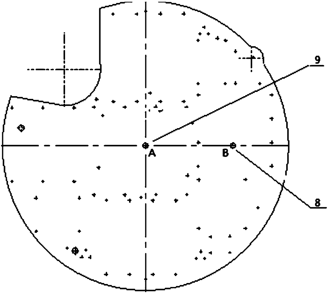 A method for forming a distributed heat collecting plate