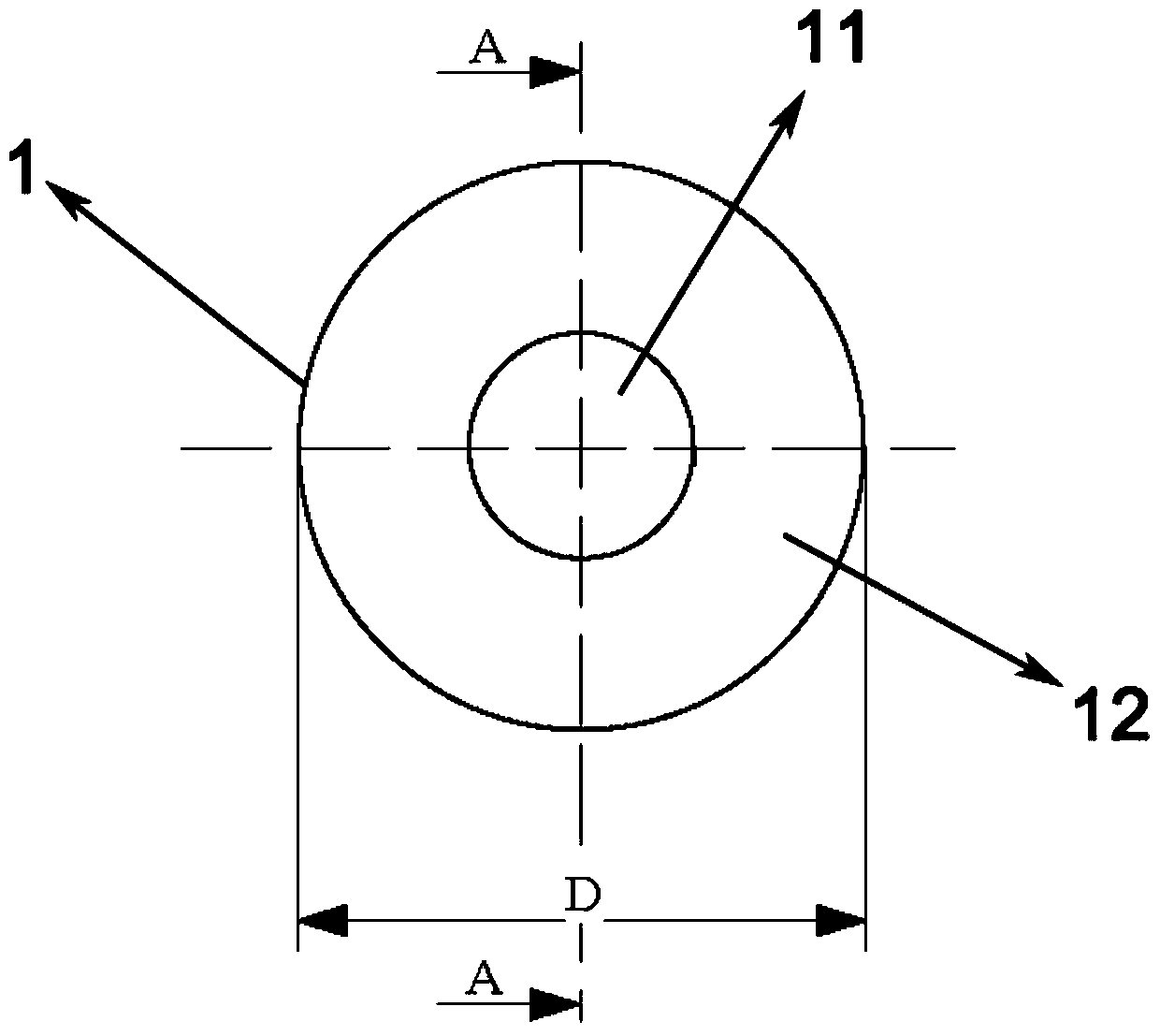 A gas-permeable component for optoelectronic instruments