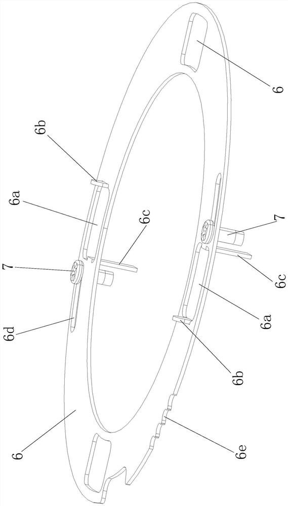 Combustor capable of adjusting air door at mixed gas outlet and acting method thereof