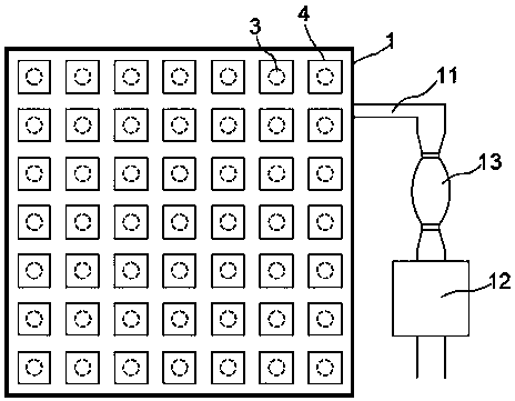 Indoor modular intelligent planting terrace