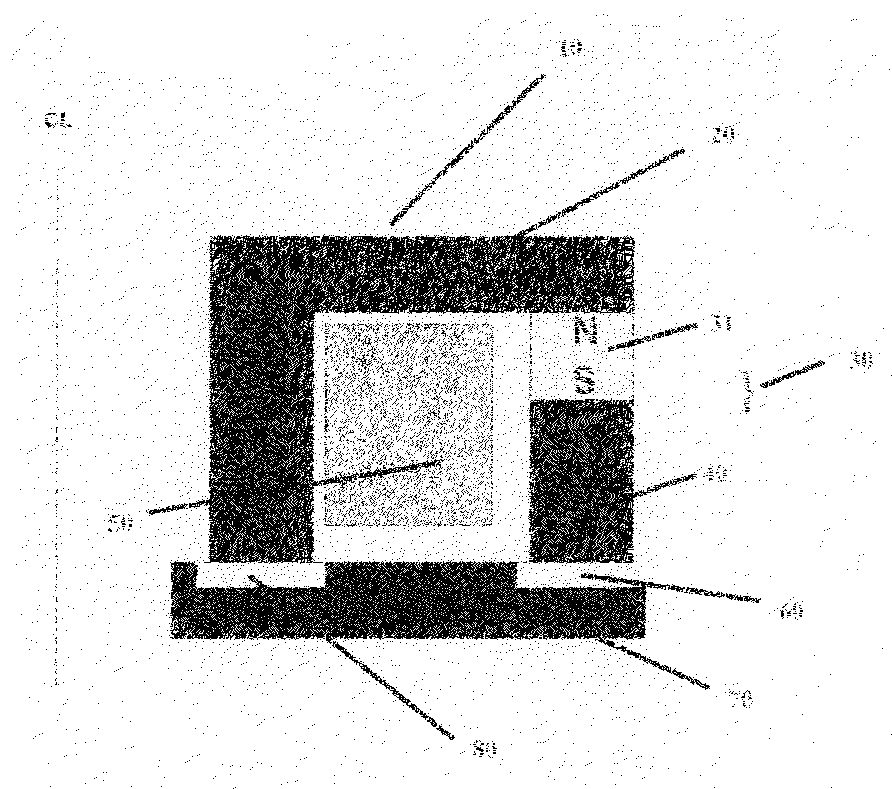 Lift magnet mechanism for flywheel power storage systems