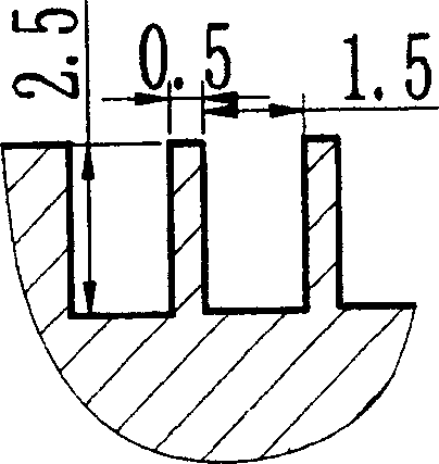 Low-temperature large diameter magnetic liquid sealing arrangement