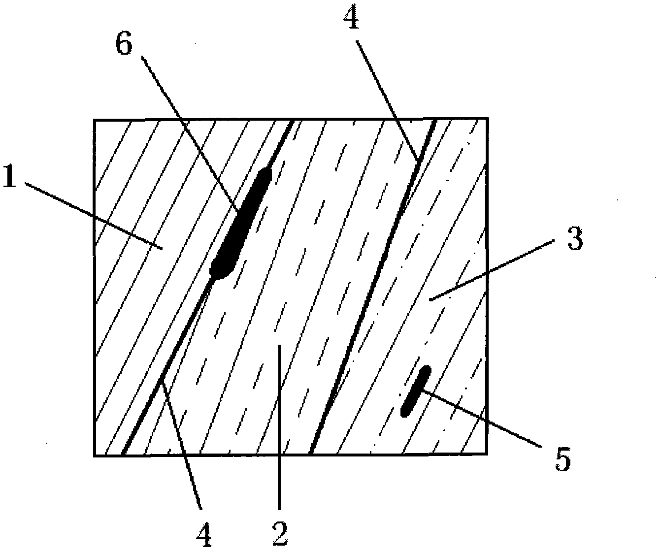 Composite fluorescent material and preparation method thereof