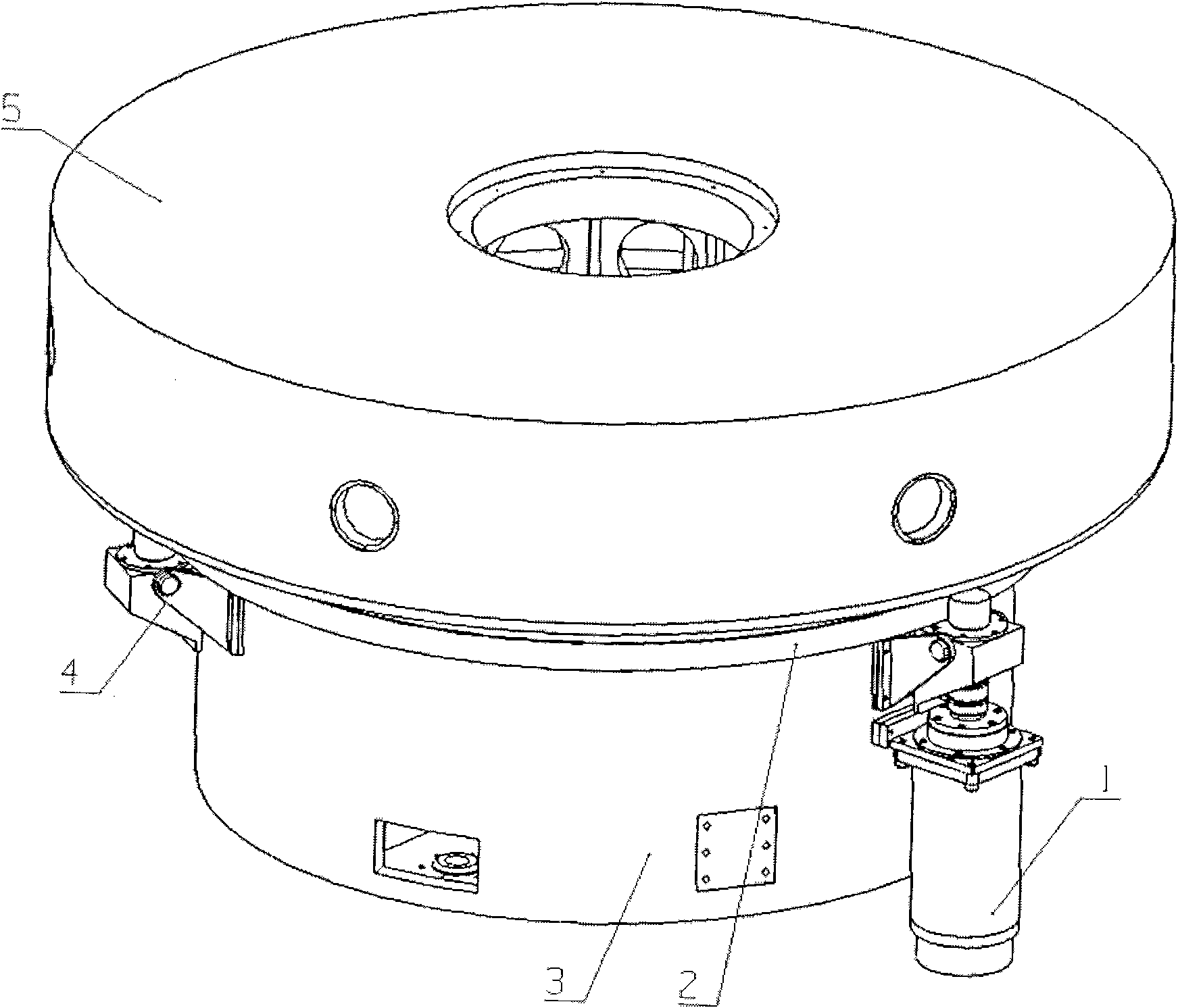 Friction transmission rotation driving device