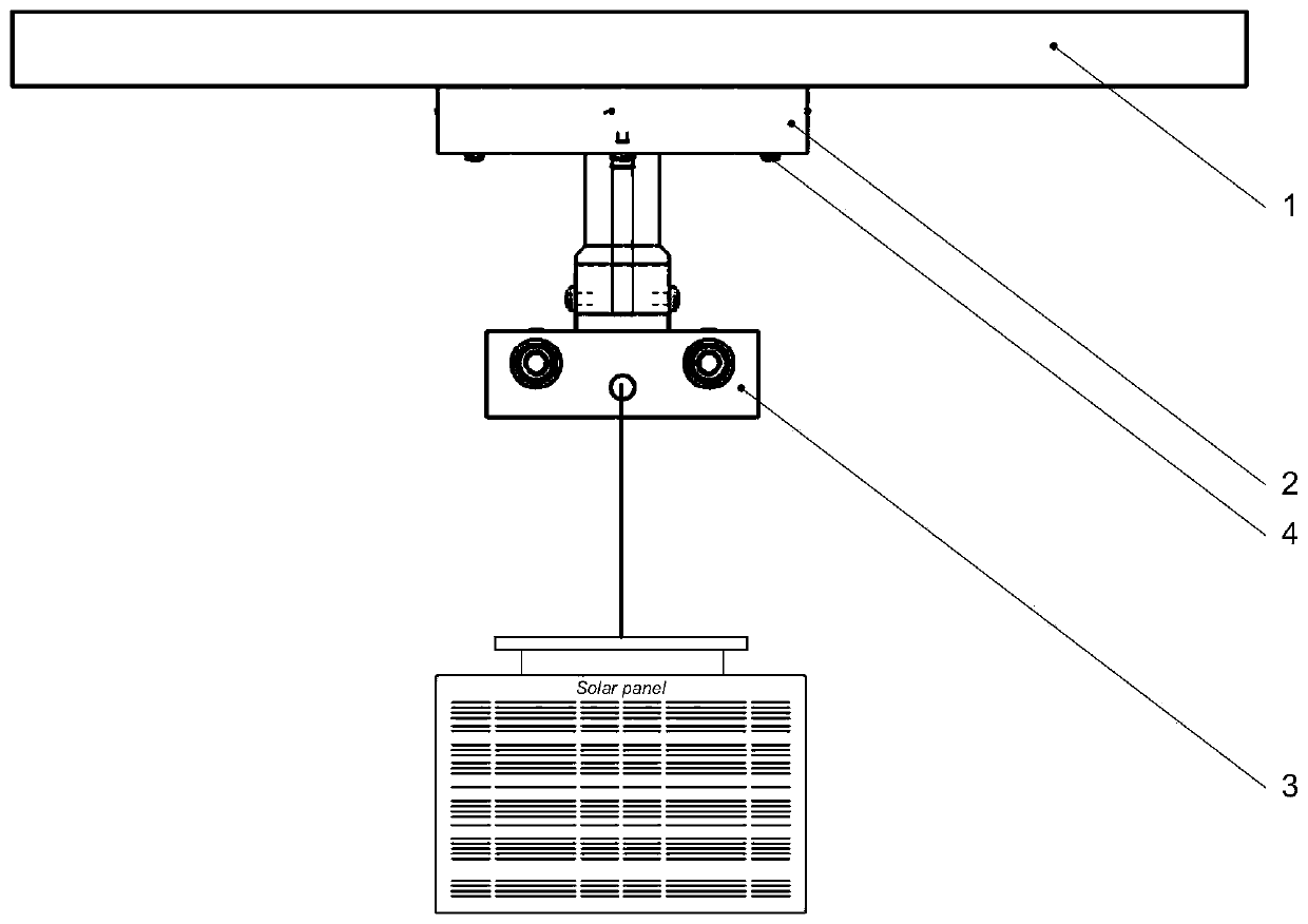 Gravity unloading device in assembly and adjusting processes of lightweight parts of spacecraft