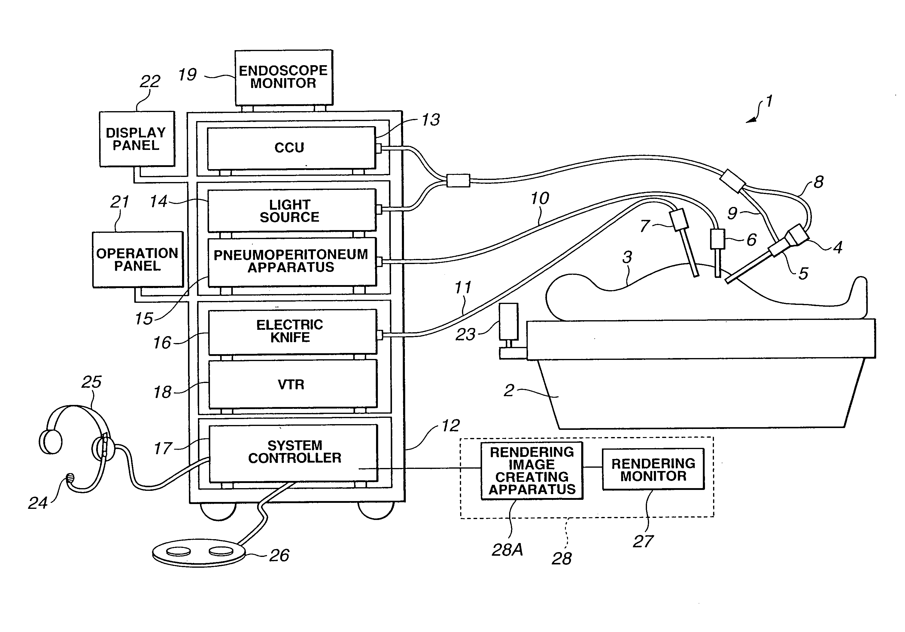 Object observation system and method of controlling object observation system