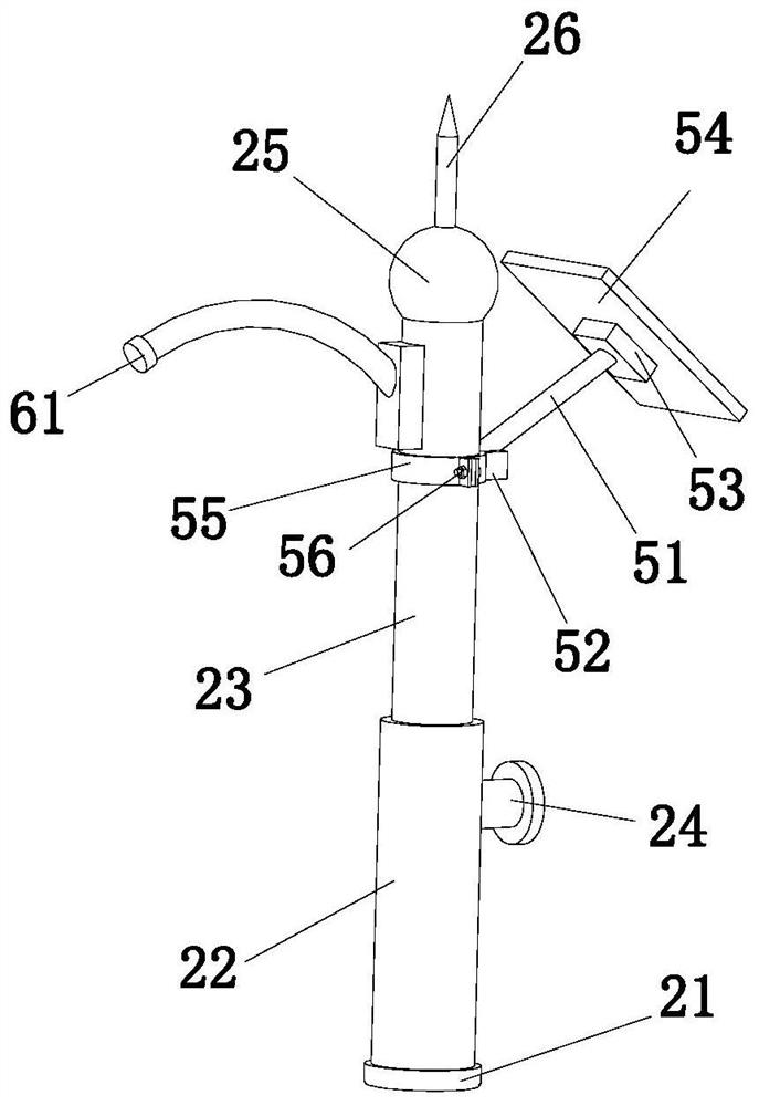 Solar street lamp capable of adjusting illumination direction and range