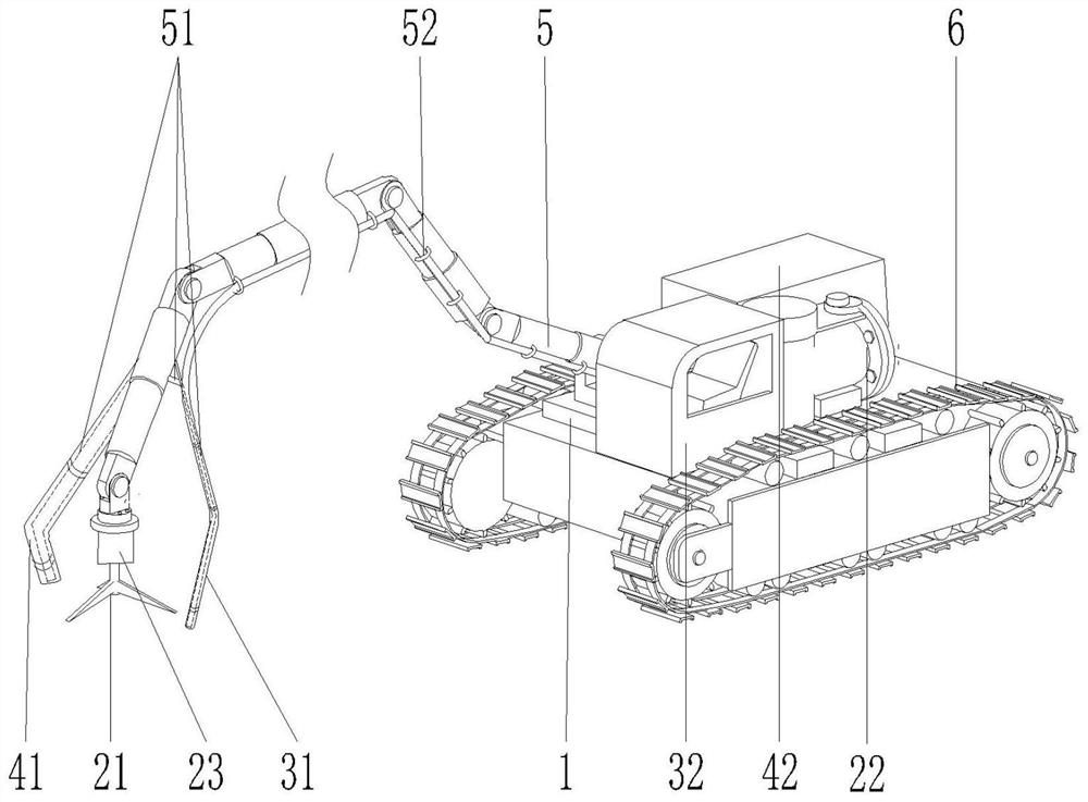 Rapid dredging device