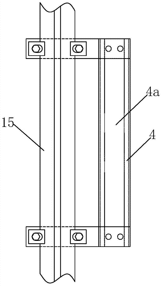 Electric push rod type elevator car accidental movement stop device