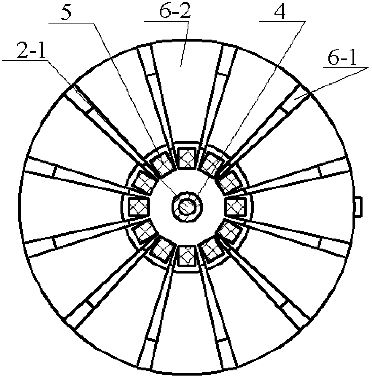 Vertical and horizontal compound excitation type piezoelectric energy harvester