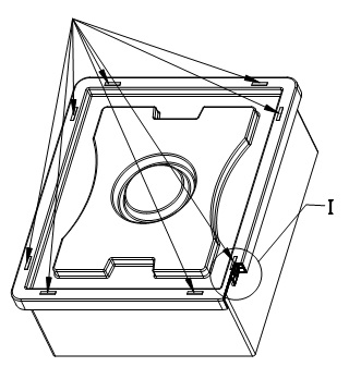 Automatic case unpacking machine for bill packing case