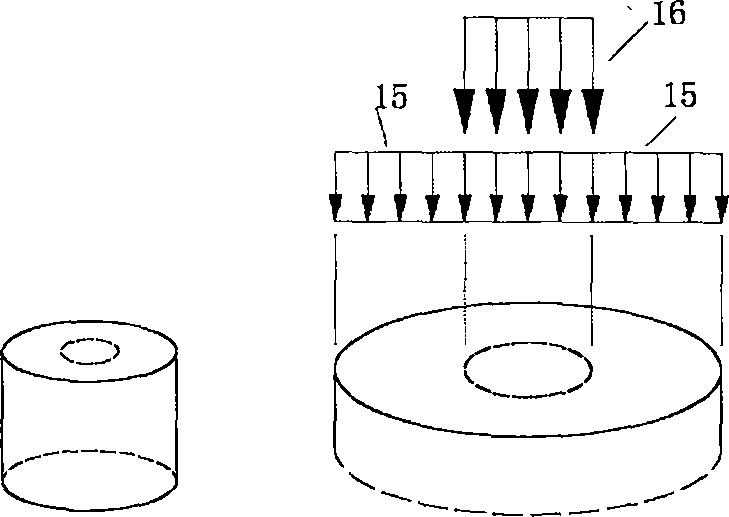 Simple instrument method for test of internal stress of soil mass under cyclic loading