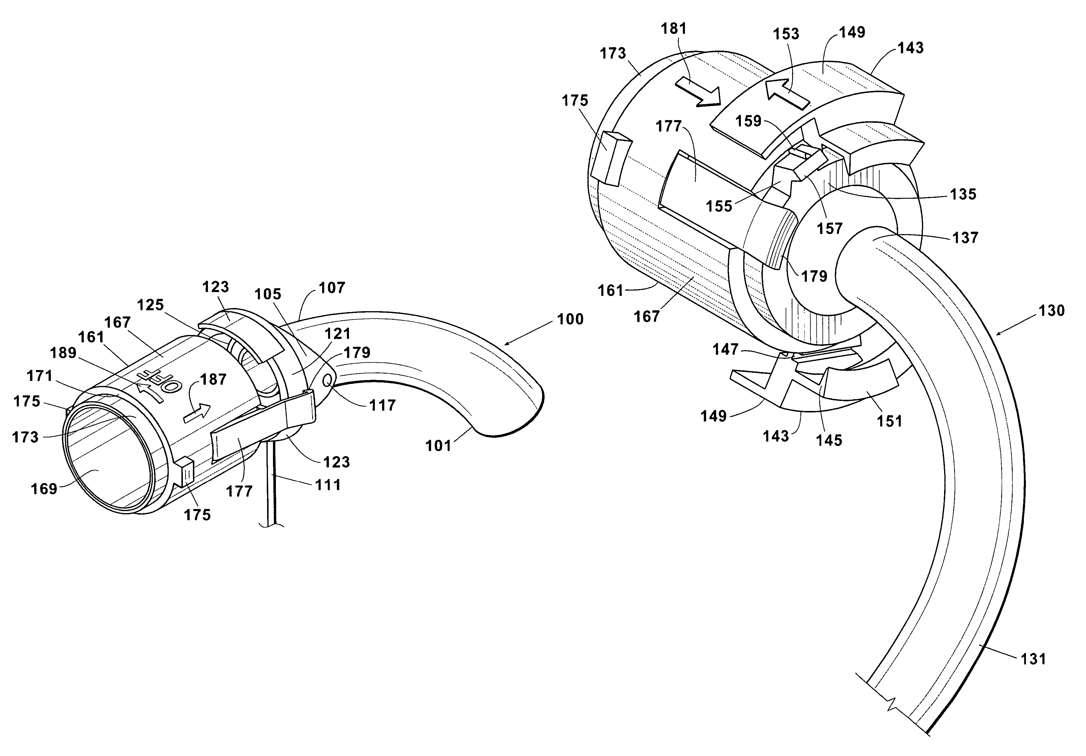 Ventilator to tracheotomy tube coupling