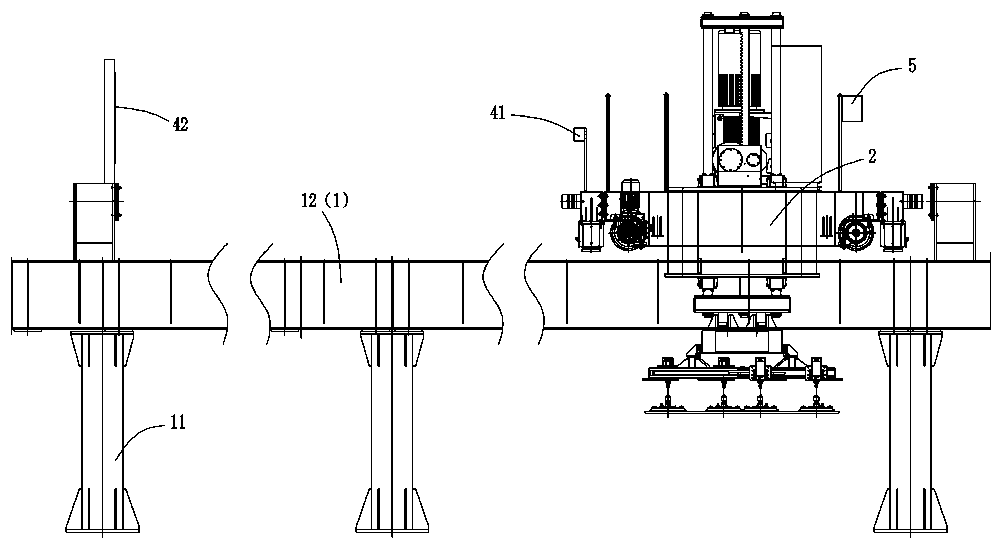 High-precision heavy-load carrying operation device