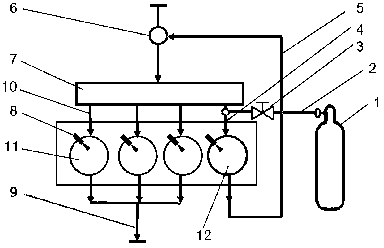 Low-temperature combustion method of internal-combustion engine with fuel reformation inside cylinders and system