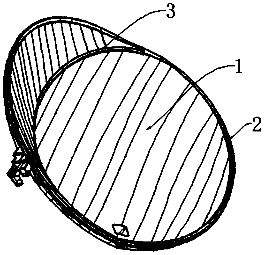 Top cover structure and air conditioner