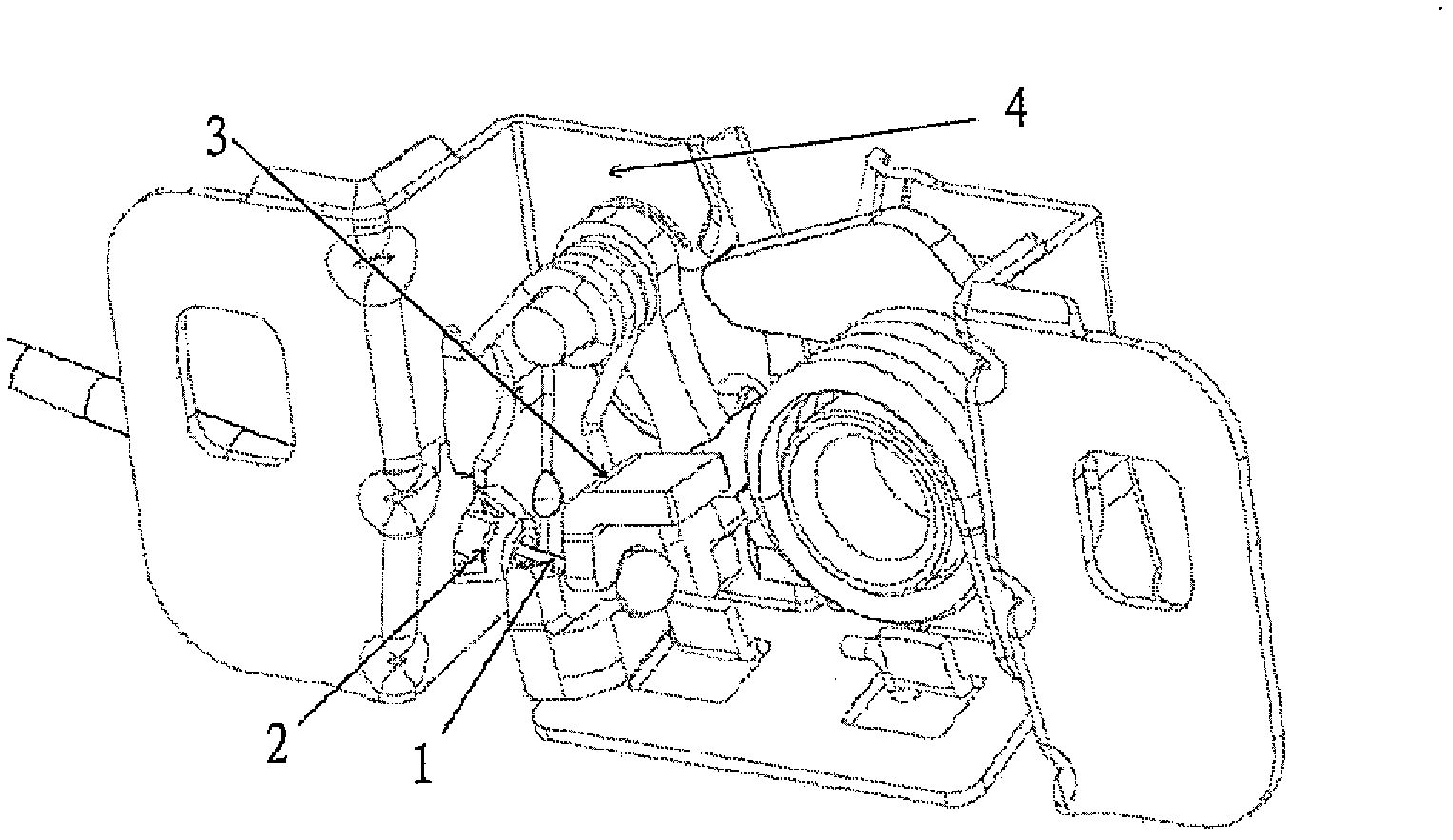 Cable stroke adjustment mechanism