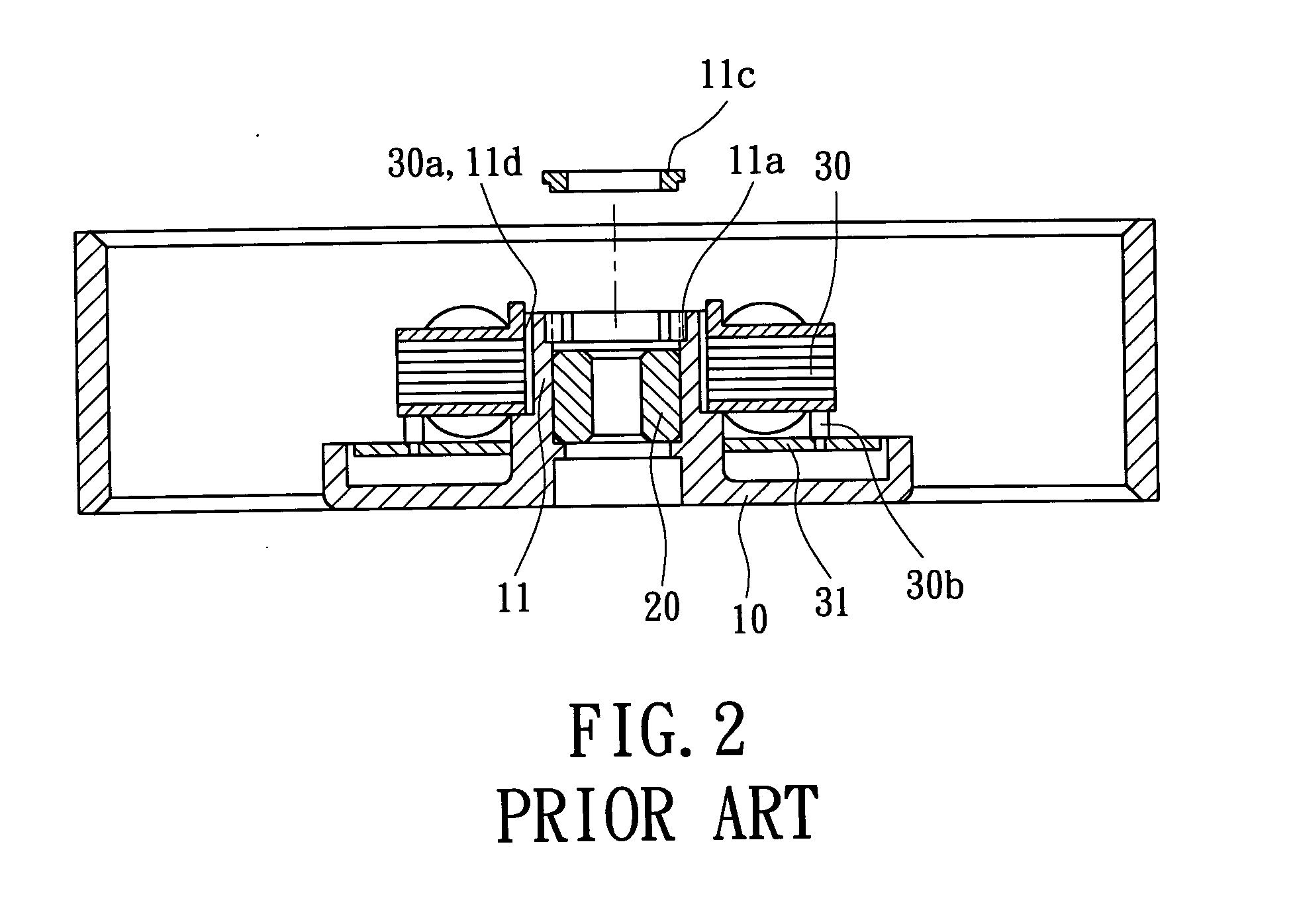 Axial tube assembly for a motor