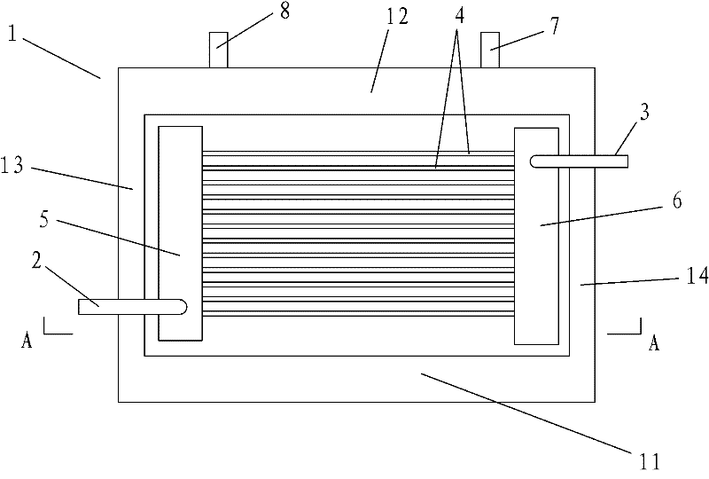 Dispersing device for micron/nano-particle suspension